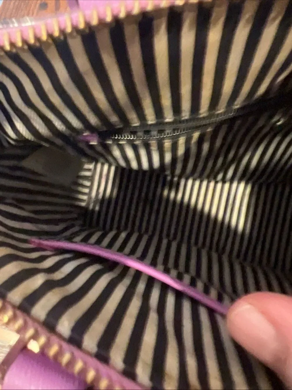 Kate Spade Cameron Purple Purse